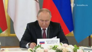 Президент России Путин о экономике Евразийского союза