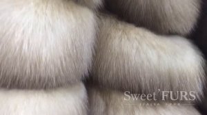 Шубка из меха куницы от мехового дома "Sweet Furs"