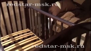 Детская кроватка Ирина С-625 в шоколаде!!!!