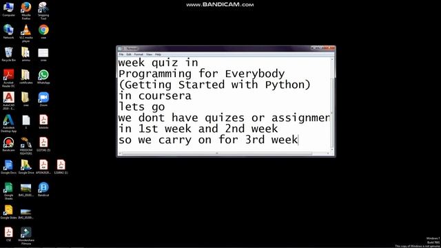 Programming for Everybody (Getting Started with Python) Week-03-Quiz assignment-coursera