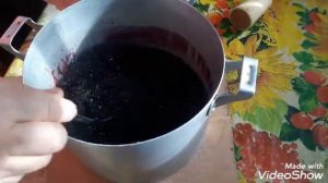 Варенье из черной бузины...