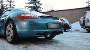 Выхлоп Porsche Cayman