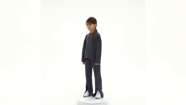 Костюм детский (свитшот, брюки) MINAKU цвет серый смотреть онлайн