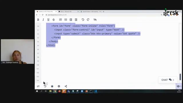 RSK Academy 05: create your first frontend for Smart Contracts смотреть онлайн