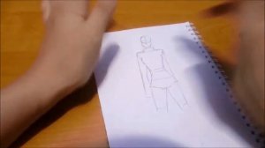 Как рисовать эскиз одежды.
