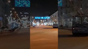 МУРМАНСК готовится к Новому году. Полярная ночь в Мурманске. зима в мурманске.