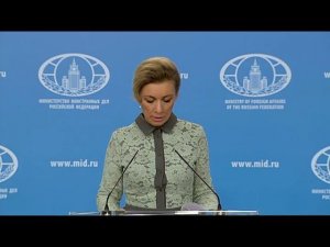 Брифинг М.В.Захаровой, 23.11.2017 г.