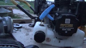 2024 07 18 Неисправность чиним мотобур Partner For Garden EDG 520 проблемы