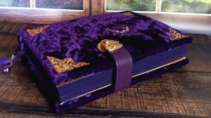 Обзор Бархатный Блокнот с крафт листами