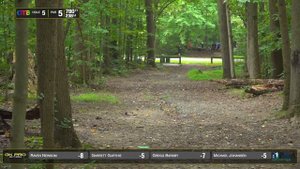 2021 Delaware Disc Golf Challenge | RD2 F9 | Newsom, Gurthie, Barsby, Johansen
