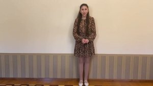 Николай Агафонов «Молитва Алтарника» , читает Пономарева Срфья, МАОУ Гимназия 8 г. Сочи