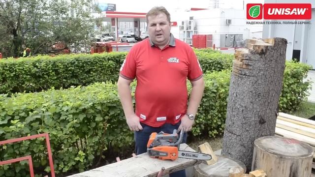 Бензопила для походников, рыбаков и профессиональных пильщиков. Oleo-mac GST250 #gardening #обзор смотреть онлайн