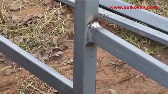 Монтаж забора 2 этап Белковка смотреть онлайн