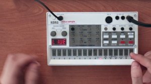 Как создать паттерн с нуля на Korg Volca Sample