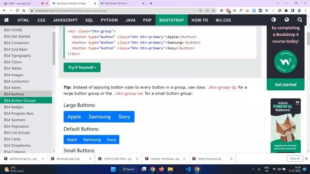 BOOTSTRAP 4||CLASS-4||Jubmotron||Buttons||Images||Btn-groups||Progressbar||Forms||2022 смотреть онлайн