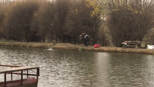 Видеообзор с водоема. Рыболовный клуб Зеленый Берег. Лобня