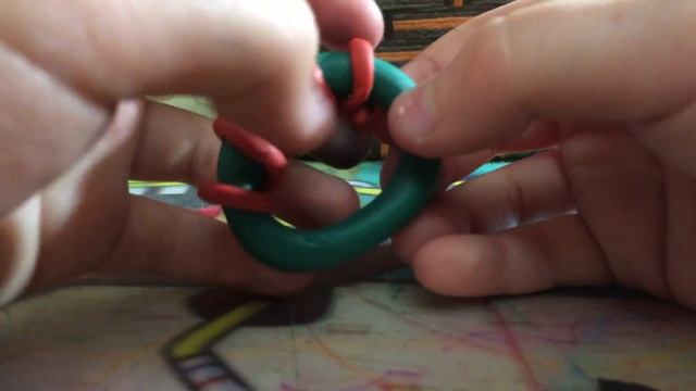 DIY: Новогодний венок из пластилина. смотреть онлайн