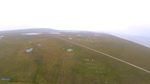 Реки и озера Чукотки с высоты. Полет к Майницу и обратно