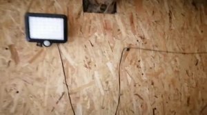 Очередные хлопоты, отделка курятника OSB плитами.