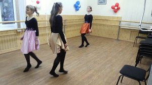 Танцуем ирландские танцы.