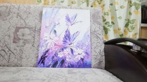 Рисую картины по номерам/Раскраска для взрослых /Готовые работы.