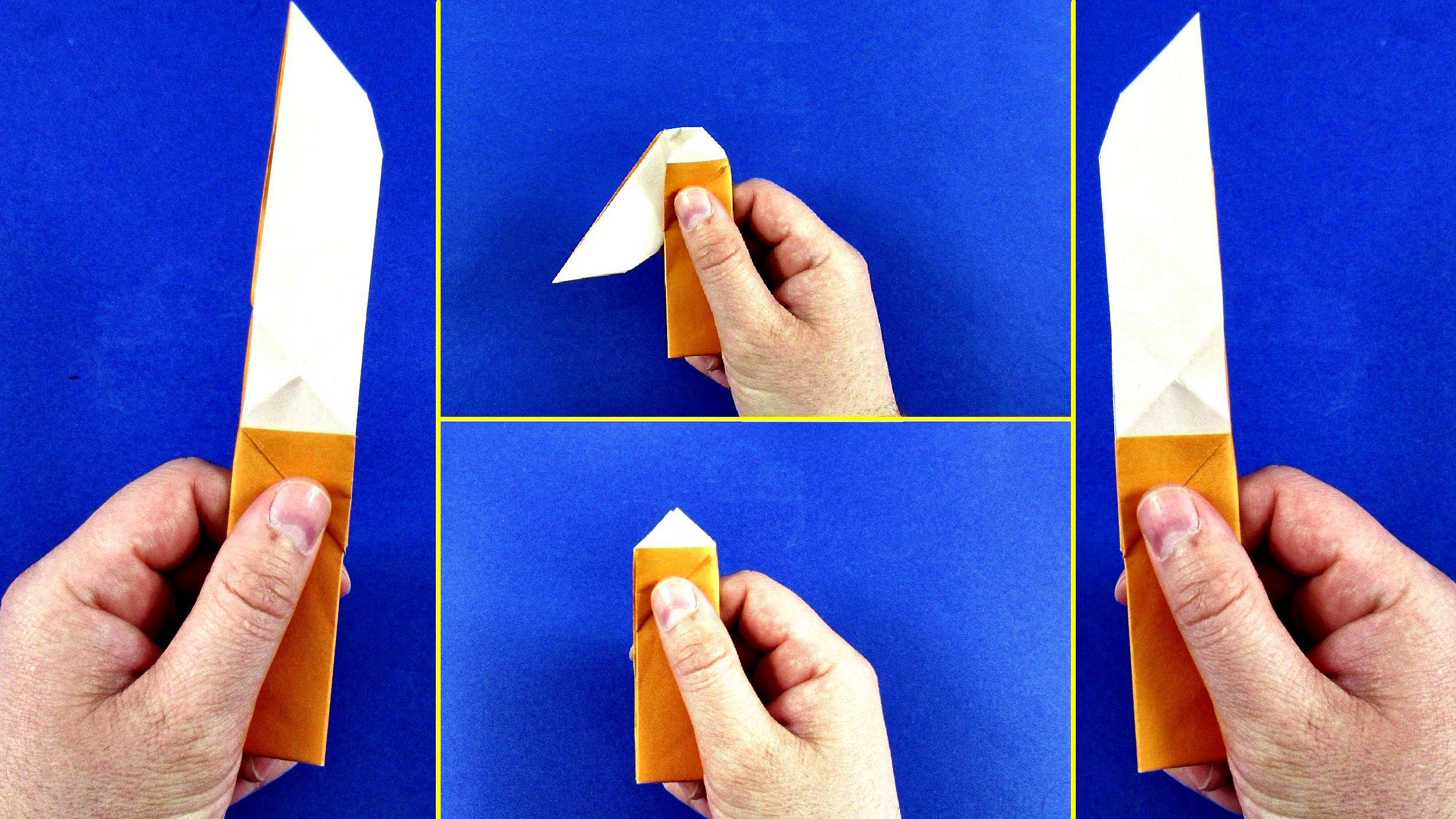 Бумажный нож оригами