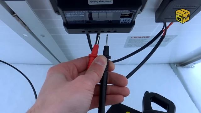 ? Солнечная батарея DOKIO FSP-100M на 100W ❄ - Что может солнечная электростанция ЗИМОЙ?