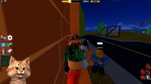 ИСТОРИЯ ПРО ПОИСК СОКРОВИЩ #1 РОБЛОКС ПОБЕГ из ТЮРЬМЫ (Roblox Jailbreak) Весёлый Кот