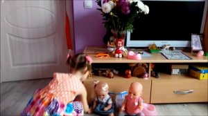 Бэби борн BABY BORN и спиннер Кукла Бэби борн Играем с куклами Видео для детей