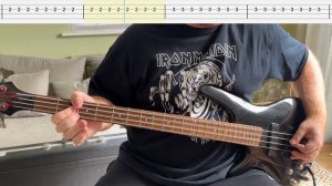 Rammstein - Deutschland (Bass Cover with Tabs)