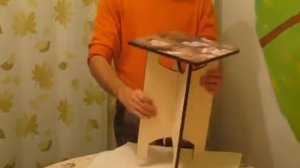 ТЕХНОЛОГИЧНАЯ, СТИЛЬНАЯ, надёжная и простая, как... ТАБУРЕТКА разборная ИЗ ФАНЕРЫ своими руками
