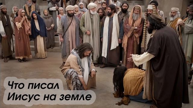 Иисус и женщина взятая в прелюбодеянии | Что Господь писал перстом на земле? смотреть онлайн