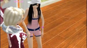 А я тебе руку сломаю, коза! :D