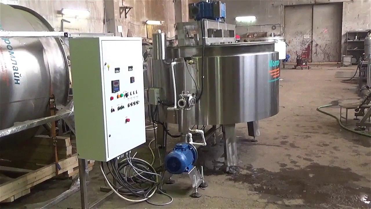 Темперирующая Ёмкость 1000 л - обзорное видео