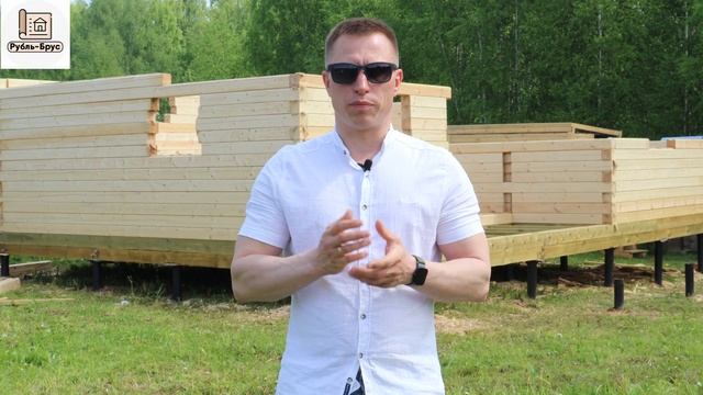 Как сделать не продуваемый угол при строительстве из бруса