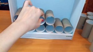 Коробка-парковка для машинок//Своими руками