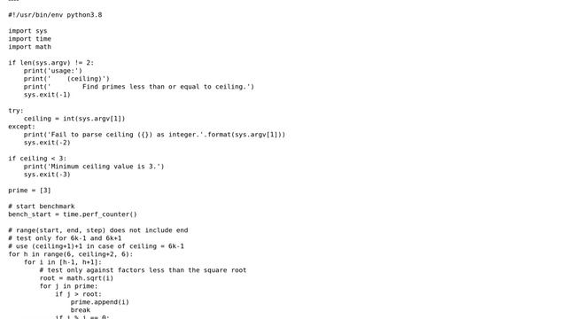 Code Review: Python Prime Search Slower Optimization смотреть онлайн
