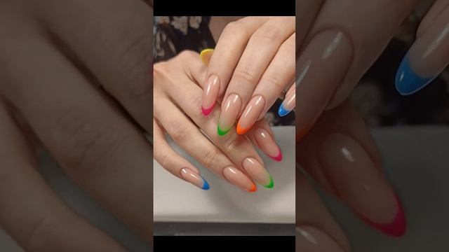 френч на лето    #маникюрногти #эстетика #маникюр #ногти_иркутск