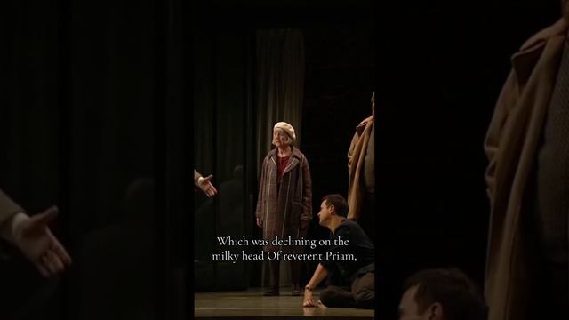 Pt. 3 Almeida Theatre Hamlet (2017) Act II Scene 2 #shakespeare #hamlet #london