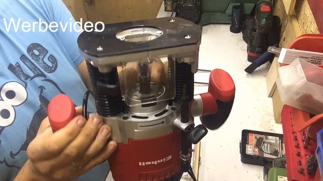 Einhell Oberfräse TC RO 1155 E  Gutes Gerät für Anfänger