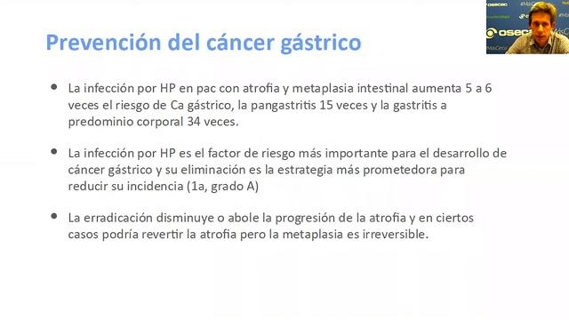 GASTROENTEROLOGÍA - Gastritis por Helicobacter Pylori смотреть онлайн