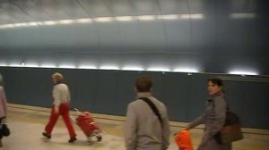 Казанский метрополитен. Станция Авиастроительная. Прибытие поезда