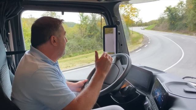 Essai France Routes : porteur Mercedes Actros 5 2545 смотреть онлайн