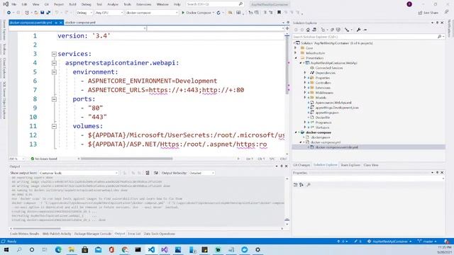 Containerize NetCore REST API and Microsoft SQL database смотреть онлайн