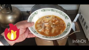 Рыбный суп  из форели