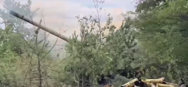 Артиллерия передаёт привет ВСУ в Херсонской области