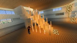 Дом в пустыне в Майнкрафт - Пирамида из песчаника - Как построить? Minecraft
