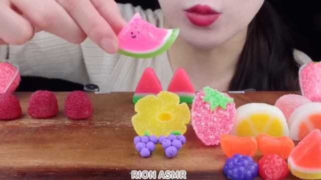 【ASMR】FRUITS SHAPED SWEETS PARTY💗 MUKBANG 먹방 食べる音 EATING SOUNDS NO TALKING смотреть онлайн