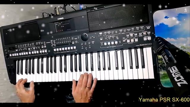 Новогодние игрушки cover Yamaha PSR SX-600. Christmas toys cover Yamaha PSR SX-600 смотреть онлайн