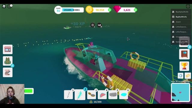 Fishing Simulator on Roblox WE DEFEATED THE BOSS MOBY WOOD смотреть онлайн
